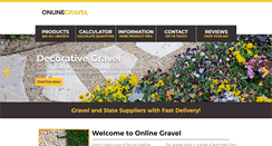 Desktop Screenshot of onlinegravel.co.uk